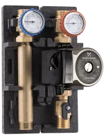 Насосная группа Barberi DN20 прямая-обратимая с насосом GRUNDFOS UPM 3 AUTO L 15-70.