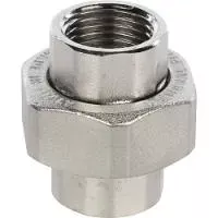 STOUT SFT-0034-000012 Разъемное соединение американка ВВ никелированное