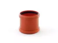 Муфта для наружной канализации 160 с перегородкой Ростурпласт