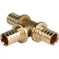 STOUT Тройник  SFA-0013-000025 равнопроходный 25x25x25 для труб из сшитого полиэтилена аксиальный