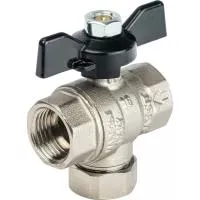 STOUT Кран шаровой с фильтром SVF 0002 000015