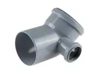 Колено для внутренней канализации 110/50х45 правый РосТурПласт