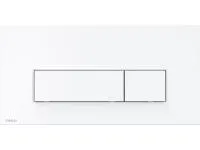 Кнопка для инсталляции (белый-мат), AlcaPlast (M576)