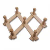 Вешалка раздвижная 7 креплений, ОЛЬХА