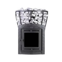 Печь банная ProMetall "Атмосфера  V" с сеткой для камней из нержавеющей стали