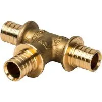 STOUT Тройник SFA-0013-000016 равнопроходный 16x16x16 для труб из сшитого полиэтилена аксиальный