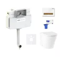 Комплект инсталляции и унитаза 5 в 1 Lavinia Boho Relfix Biore 87551040